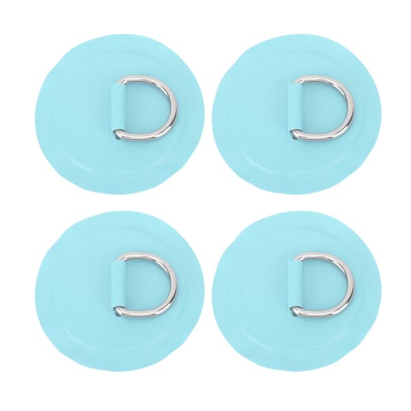 PVC D-ring patch til oppusteligt SUP-board stand up paddleboard 4 stk. Mintgrøn
