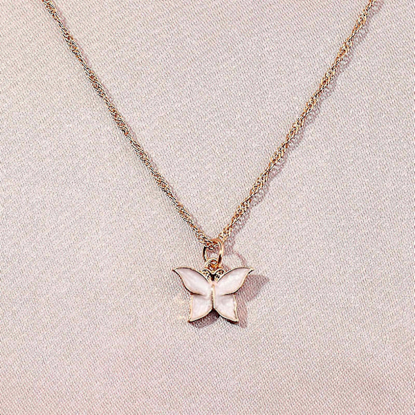 Muoti korut Charm Butterfly Pendant Riipus ontto kaulakoru Tyylikäs Retro
