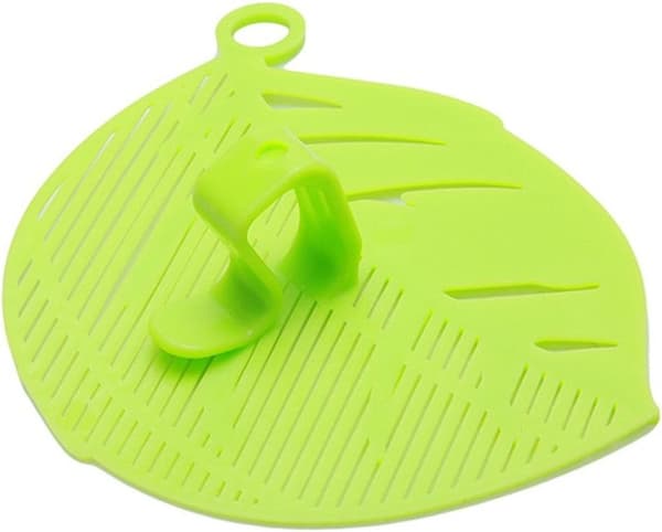 Durable Rice Sieve, Bean, Pea Cleaning Tool, Kitchen Clips (Green)