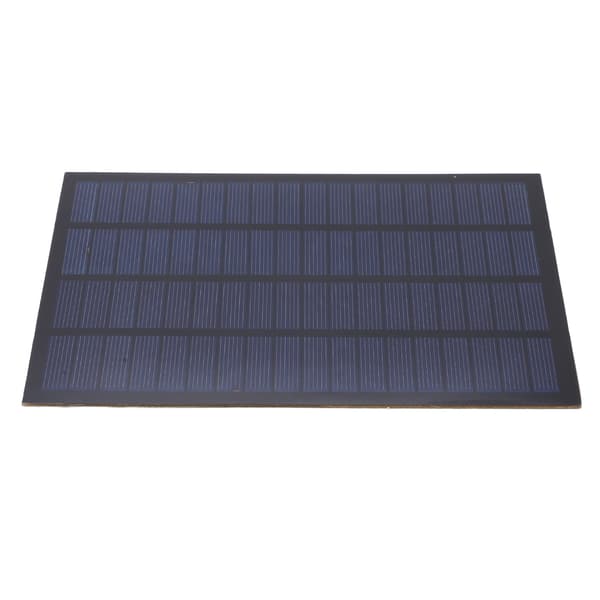 Bærbar 2,5W 18V Polysilicium Solpanel Opladningsmodul til Lav Effekt Apparater 194x120mm