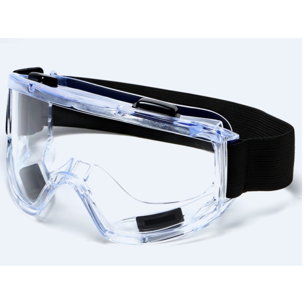 Anti-dug-briller lukkede anti-stænk gennemsigtige nærsynethed anti-støv vindbeskyttelsesbriller kan bære anti-dug gennemsigtige spytdråbebriller