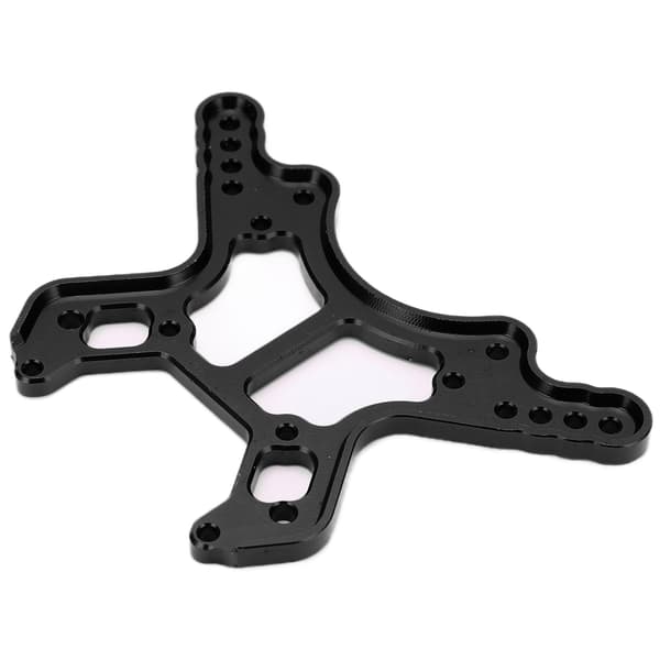 Arrma Kraton 6S 1/8 RC Frontaffjedring Mount Støddæmperbeslag Sorte Metaldele