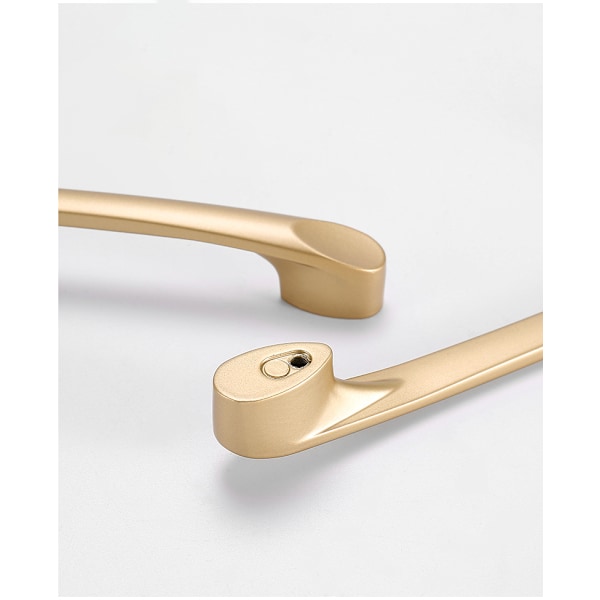 Skap garderobe gull håndtak, hjemme forbedring maskinvare håndtak, skap håndtak（192mm）