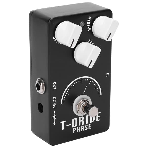 Elektrisk Gitarr Analog Phaser Pedal Phase Shifter Effekt Musikinstrument Tillbehör CP61