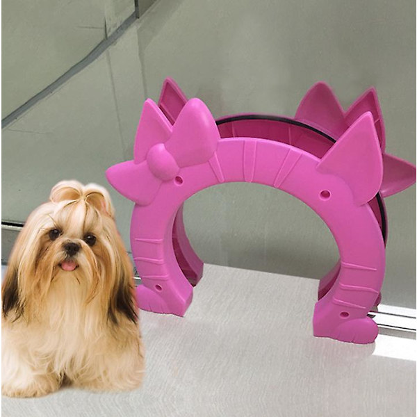 Cat Door Cat Kennel Supplies pink
