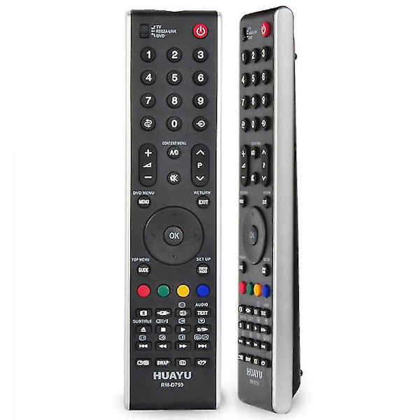 Rm-d759 erstatningsfjernkontroll egnet for Toshiba TV Ct90327