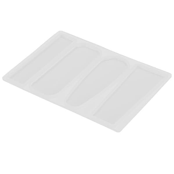 Geometrisk epoksy hårspenneform - DIY silikonform (2 stk, modell C)