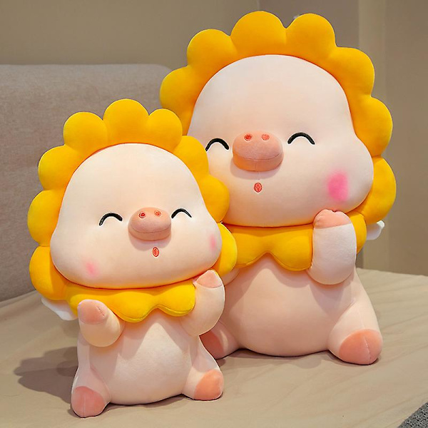 Pig Doll Plyschleksak, Sun Pig Doll, Doll Gift (40cm)