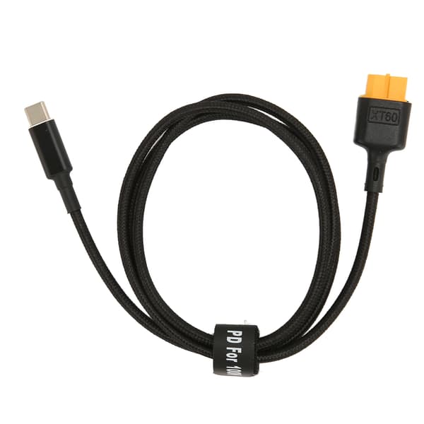 USB C til XT60 100W PD ladekabel 1m for RC-verktøy M7 M6 M6D M8S