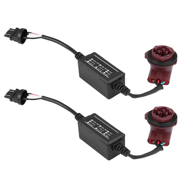 2 stk 3157A LED Dekoder Adapter Anti Hyper Flash Feil Cancel Canbus Brems