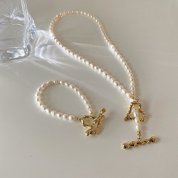 Halskjede Pearl Daily Outfit Jenter&#39; Motesmykker Ac3119 necklace A176