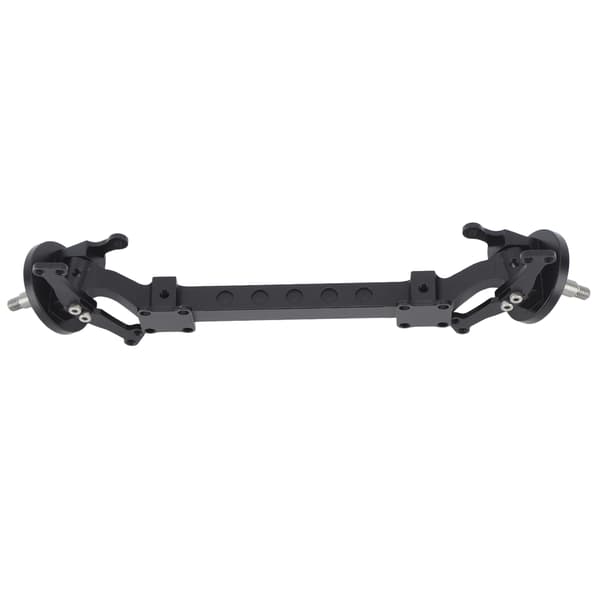 Tamiya 1/14 RC Trailer Traktor Sort Aluminiumlegering Foraksel Styrestang Samling