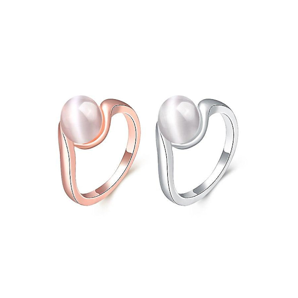 Muodikas uusin Shinny Simple Sormus Akr062b6