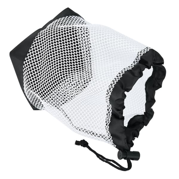 Nylon Netpose med Snøretræk til 36 Golfbolde Opbevaringsnetpose Golftilbehør