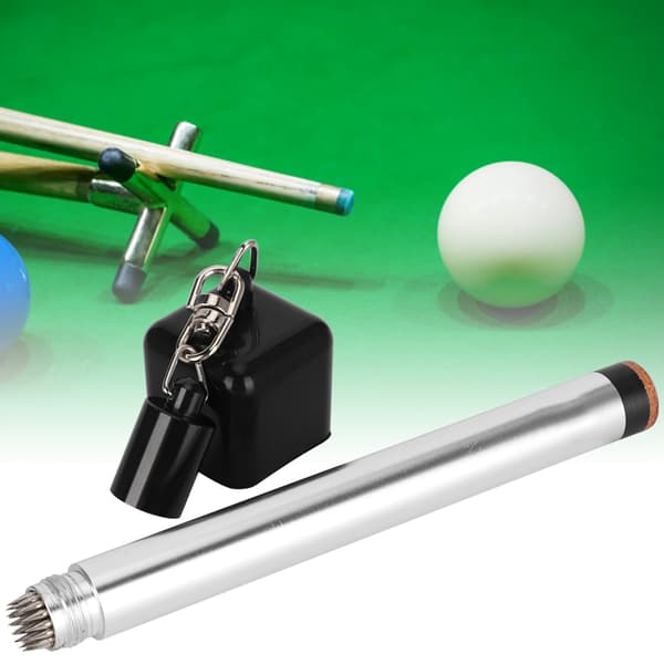 Bærbar Kridt Billardkø Tip Pricker - Pool Snooker Kø Reparationsværktøj