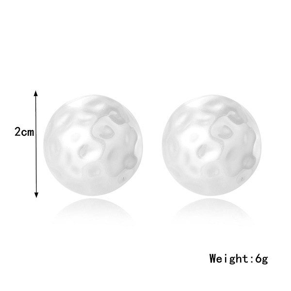 Øreringe Barok Pearl Fashion smykker B2163 E2209-1
