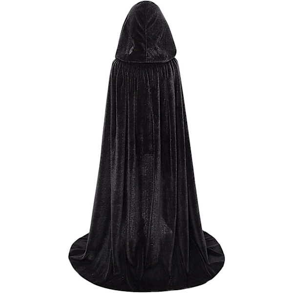 Halloween Cape Sort L Str