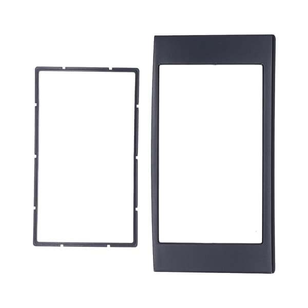 2 DIN Sort Bilradio Stereo Dashboard Monteringsramme Udskiftning til Mark X 2004-2009