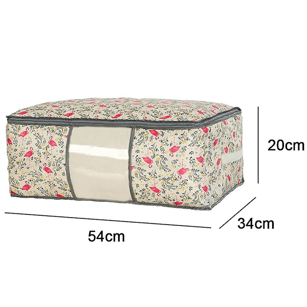 Duffel Bag Moving Pakkauslaukku Viimeistelypussi Vaatteiden pakkauspussi beige