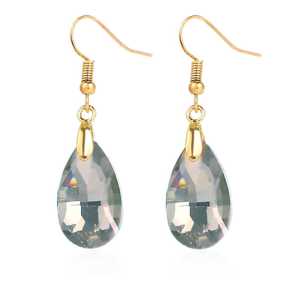Korvakorut Crystal Water-pisarat Stud Muotikorut B2197 E2108-7