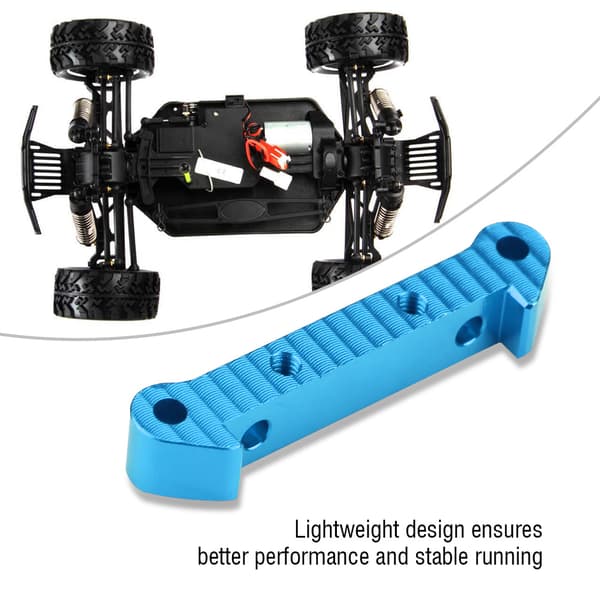 Aluminiumslegering Bageste Squat Plade til FS 1 18 Elektrisk RC Truck Front Blå