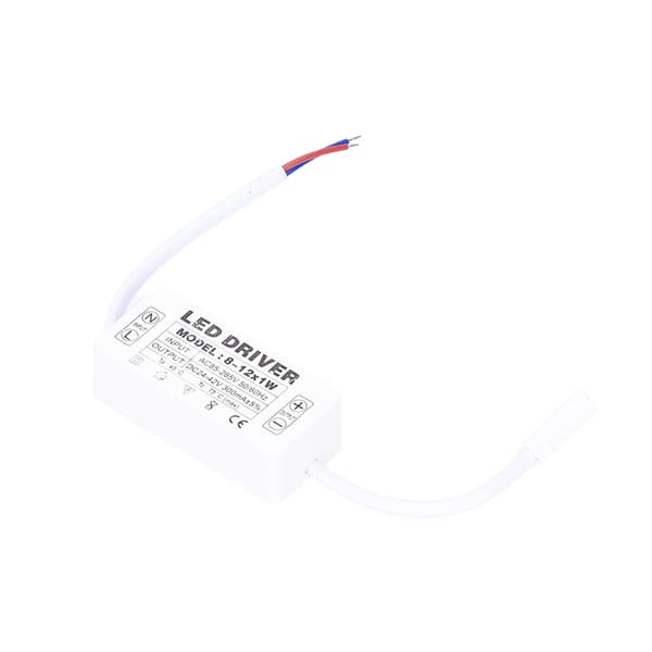 LED-driver 300mA Konstantstrøm Transformator DC24 42V Lampe Strømforsyning AC85 265V