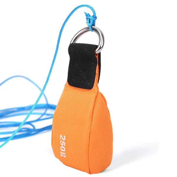 Orange Nylon Multifunktionell Klätterträdkastrepväska Liten Sandsäck för Klättring