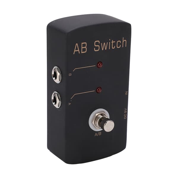 AB Switch Effekt Linjevalg Pedal Monoblock Gitar Effektor True Bypass 2mA