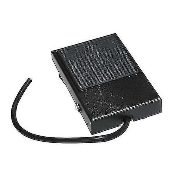 Hmwy-heavy duty metall, halksäker fotpedalomkopplare Trampa fotkontakt Momentary Control 3 Wire No/nc Auto