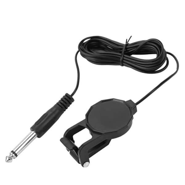 3M 6,35 mm Clip On Piezo Violin Akustisk Gitarr Pickup Mikrofon
