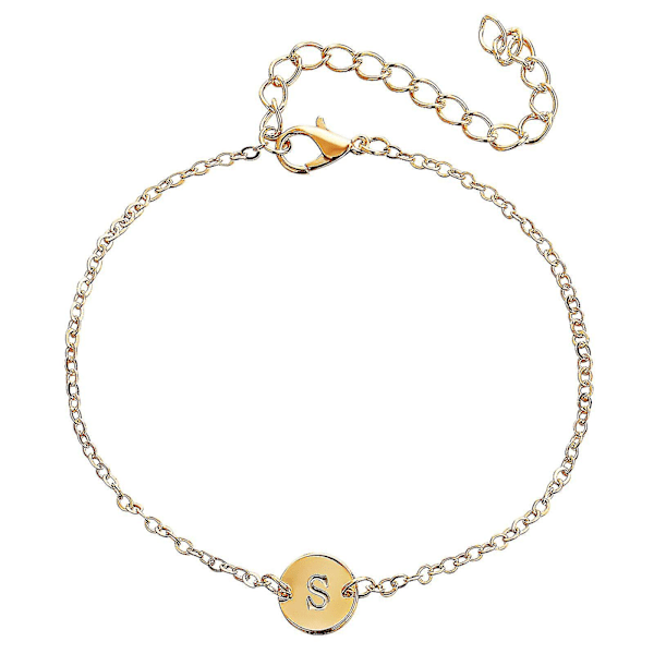 Mode Kvinnor Present 26 engelska bokstaven Namnkedja hänge armband smycken