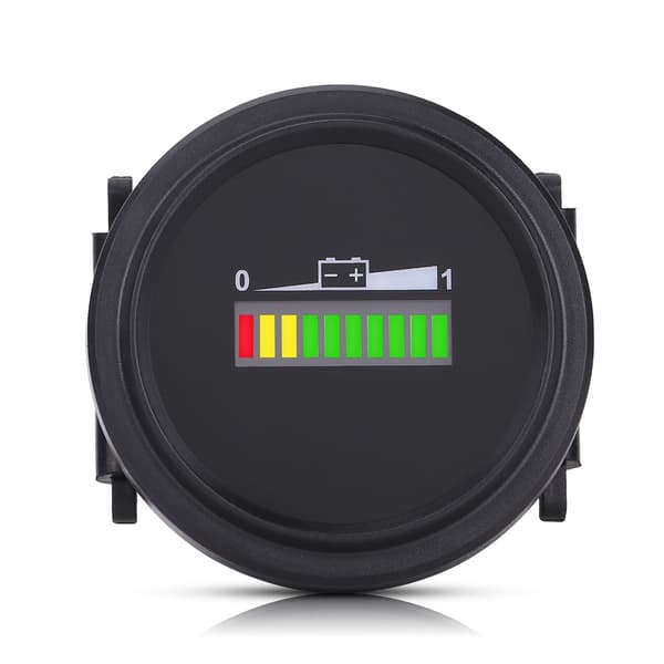 12V 24V 36V 48V 72V LED Digital Batterimåler Golfvogn