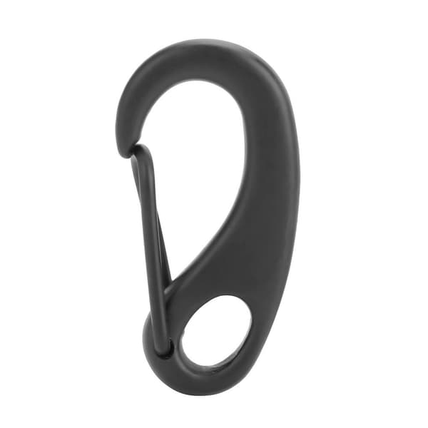 316 Rustfrit Stål Snap Hook Clip Bolt Kit 50MM Sort Dykningstilbehør