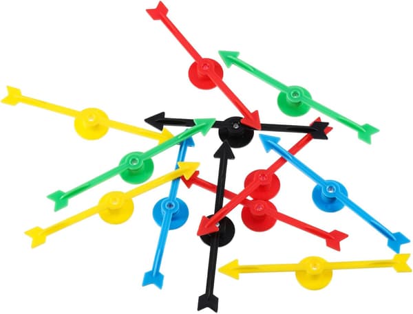 Tommer Fidget Spinners Plast Fidget Spinners i 5 Farver til Skole, Brætspil Spinners (25 Stykker)