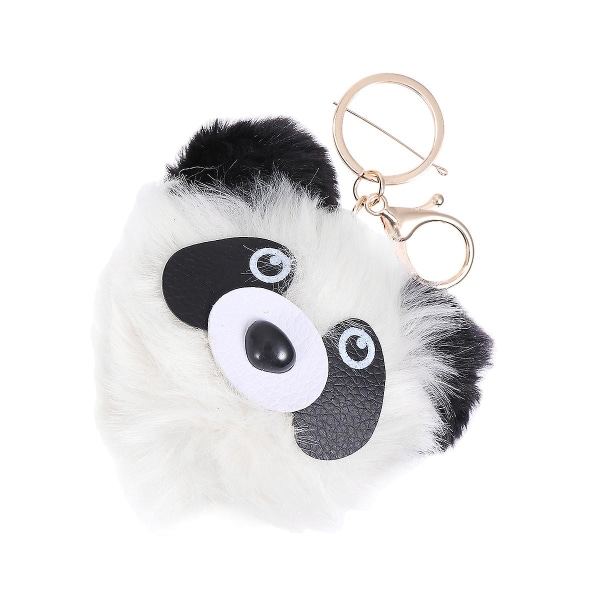 Pehmo Panda Avaimenperä Ainutlaatuinen Avaimenperä Lasten Laukku Asusteet Koti Avaimet Auton Avaimet Pidike Olkalaukku Reppu Avaimenperä (beige)