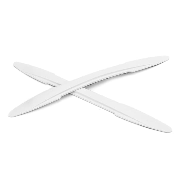 Universell Kolfiber Bil Stötfångarskydd Set om 2