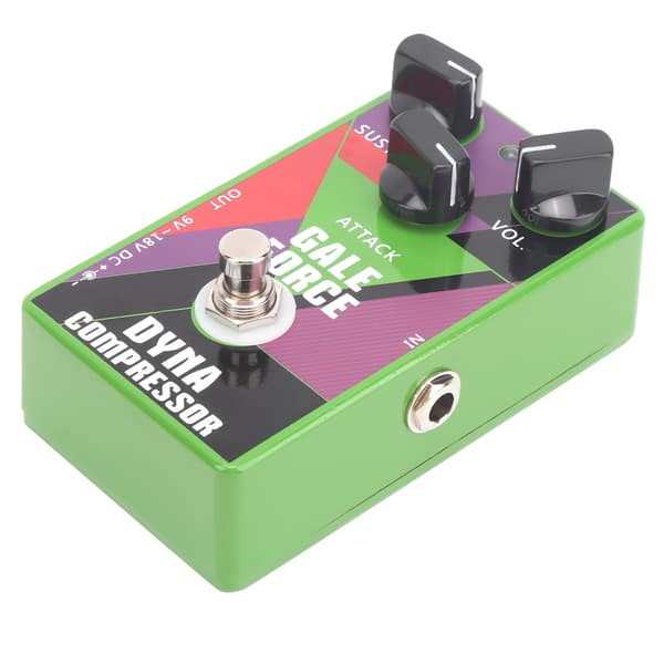 Elektrisk Guitar Kompressor Pedal True Bypass Kompression Effekt Enkelt Blok Enhed