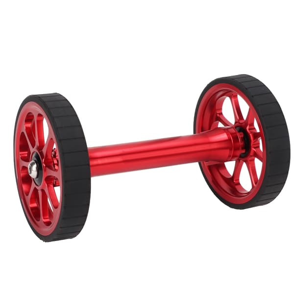 MEIJUN 80mm Bredere Easy Wheel Forlænger Teleskopstangsæt til Brompton 3sixty