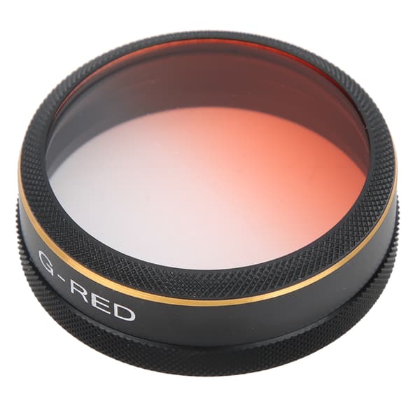 DJI 4PRO Drönarkamera Linsfilter Vattentätt Reptåligt Gradient Rött