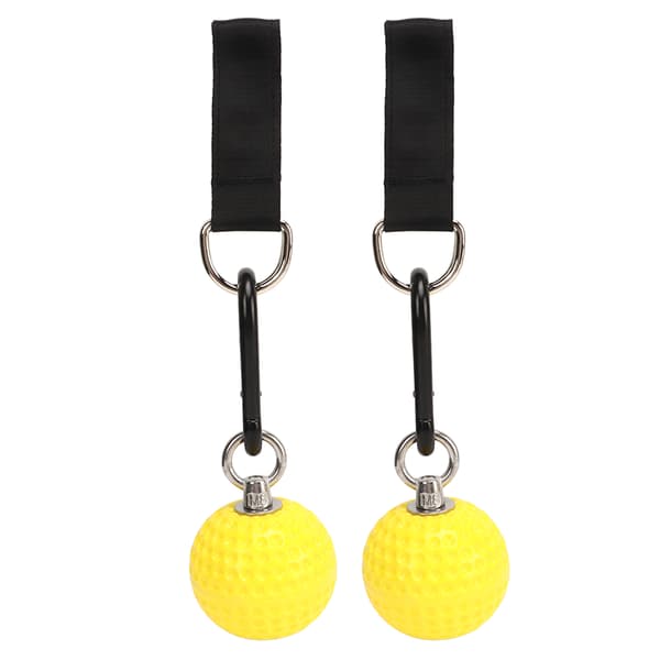 1 Par Klätterträning Power Grip Boll Pull Up Power Ball Hållgrepp med Remmar