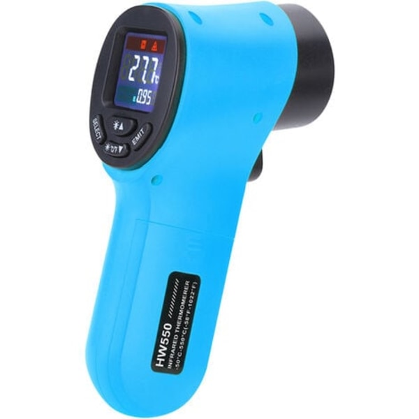 Bærbart berøringsfrit digitalt infrarødt termometer Pyrometer Akvarium LCD Laser udendørs termometer Industrielt termometer