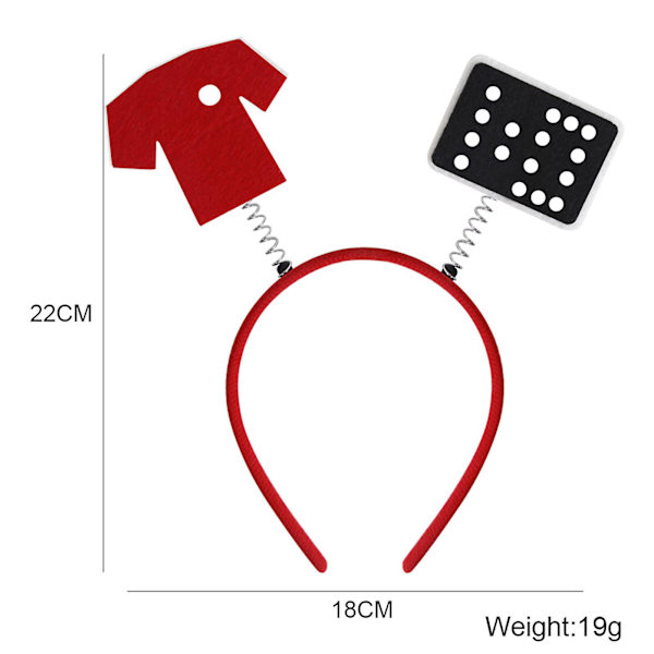 Sports Hair Hoop World Cup Pannband Cosplay Kostym Hårband K
