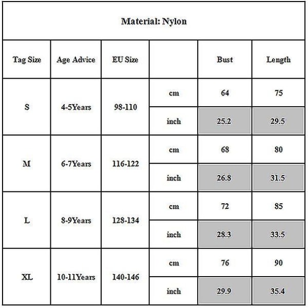 Barn Flickor Muslimska Islamiska Modest Burkini Badkläder Gold 10-11 Years