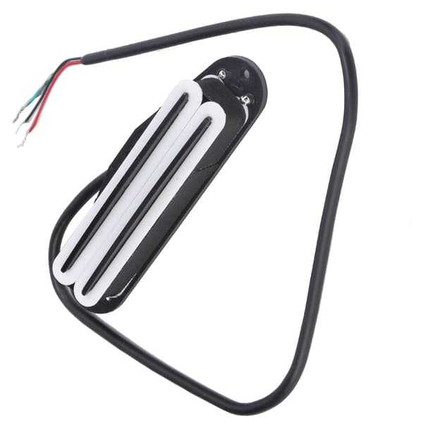 11K Dubbel Hot Rail Humbucker Pickup Keramisk Magnet ABS Elgitarr Tillbehör Vit Svart