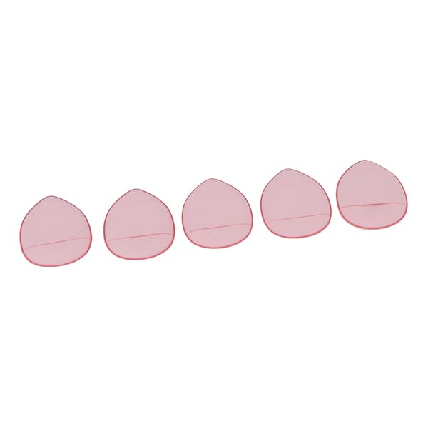 5 stk. bløde, hudvenlige mini-makeup-pudderkvaster til concealer, BB Cream, øjenskygge