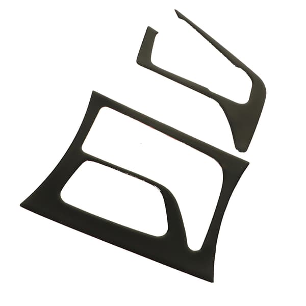 2 STK Gear Shift Box Panel Cover Piano Sort Rustfri Letvægts Erstatning Til Dodge Charger 2015 2022