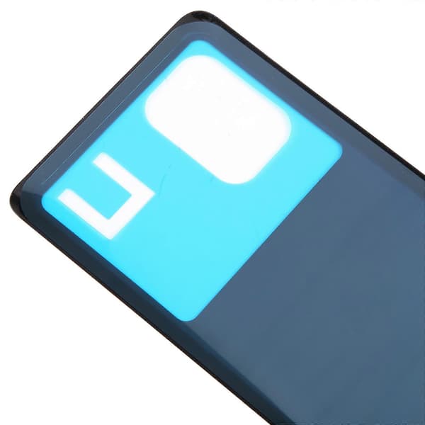 För vivo X80 Batteribaksida i glasmaterial Black