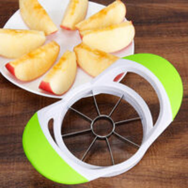 Apple Cutter, 17,5 x 10,5 x 6,5 cm, ruostumaton teräs/muovi, 8P, vihreä,