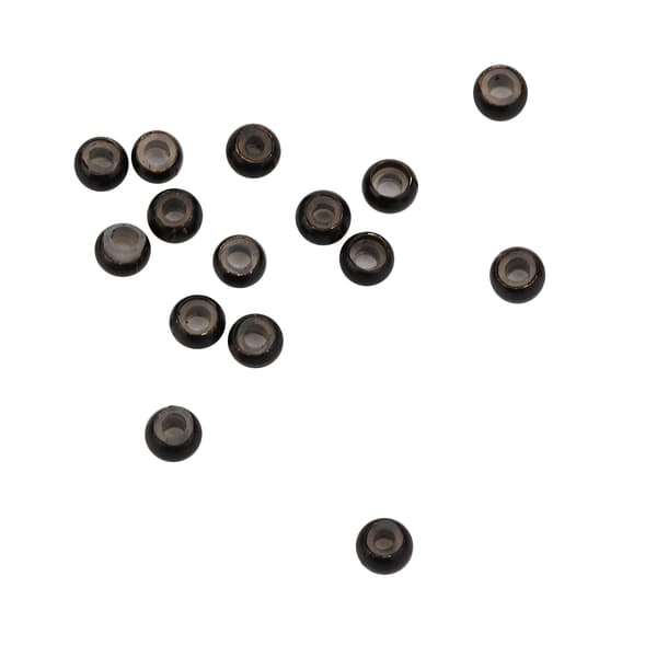1000 st 3 mm x 2 mm Silikon Micro Länkar Ringar Pärlor Hårförlängningsverktyg Svart