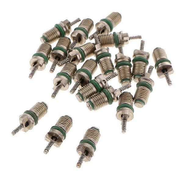 20X Adapter Højtrykssideforbindelse Aircondition R134A Ventilkerne